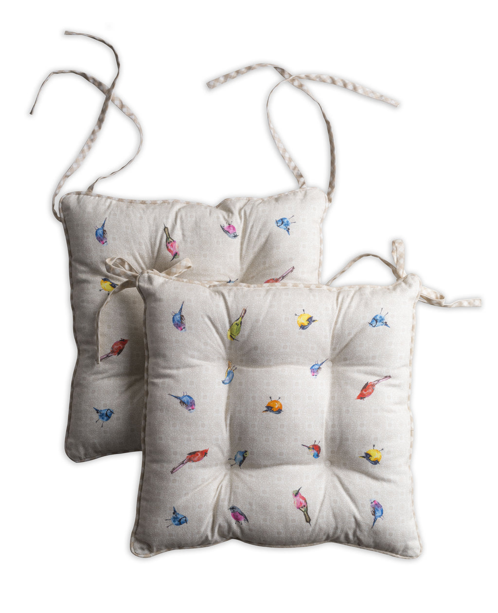 Birdies On Wire Chair Pads