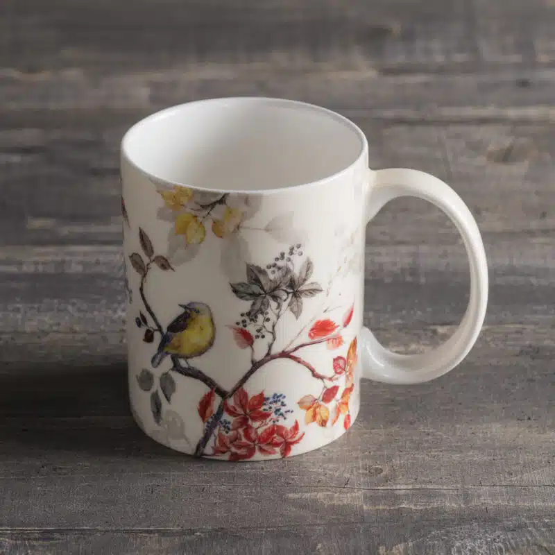 Equinoxe - Beige Passerine Single Mug