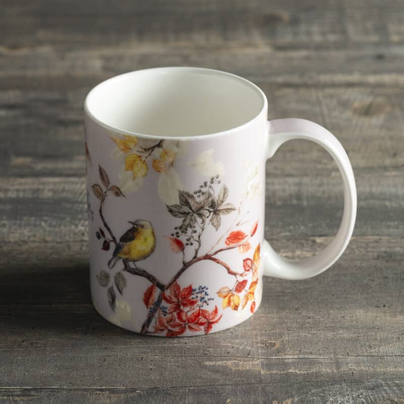 Equinoxe - Grey Passerine Single Mug