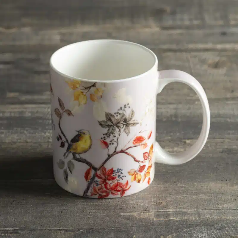 Equinoxe - Grey Passerine Single Mug