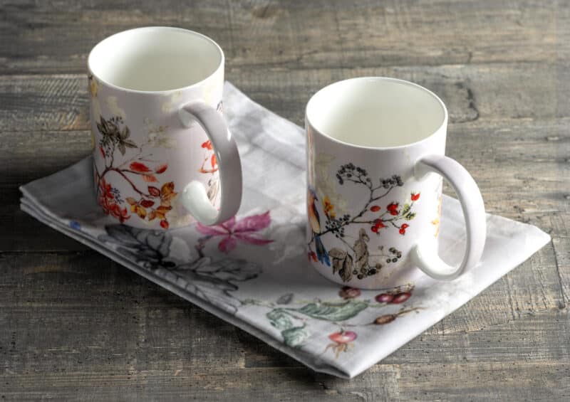 Equinoxe - Grey Pack of 2 Mugs