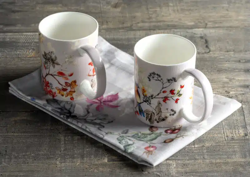 Equinoxe - Grey Pack of 2 Mugs