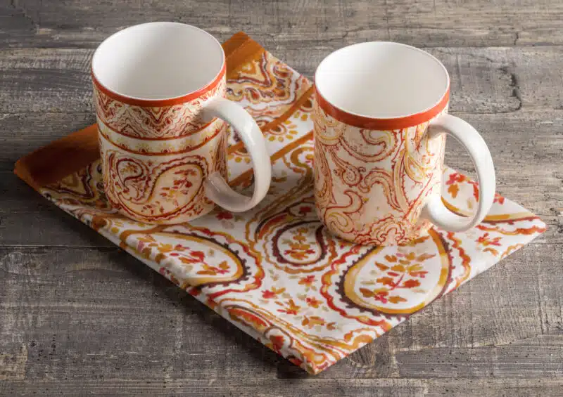Palatial Paisley Pack of 2 Mugs