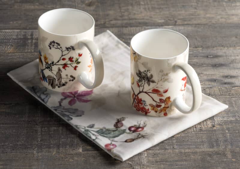 Equinoxe - Beige Pack of 2 Mugs