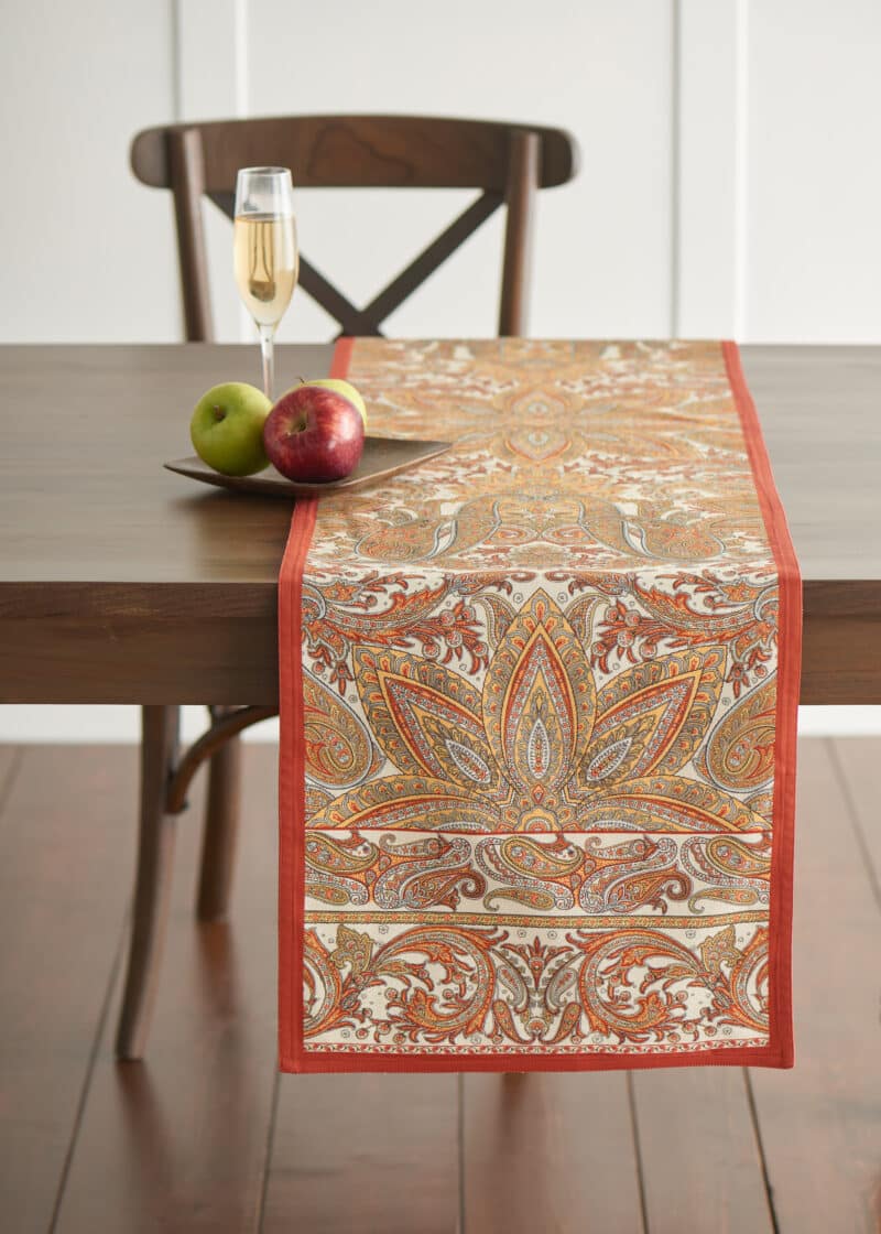 Kashmir Paisley Table Runner