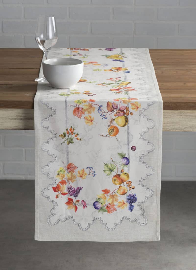 Fruit D'hiver Table Runner - Single side