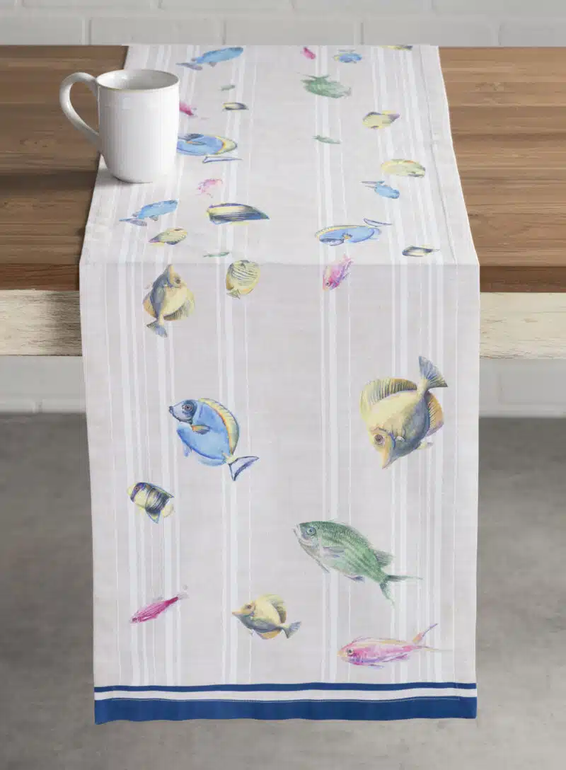 Poisson Table Runner -  Single side