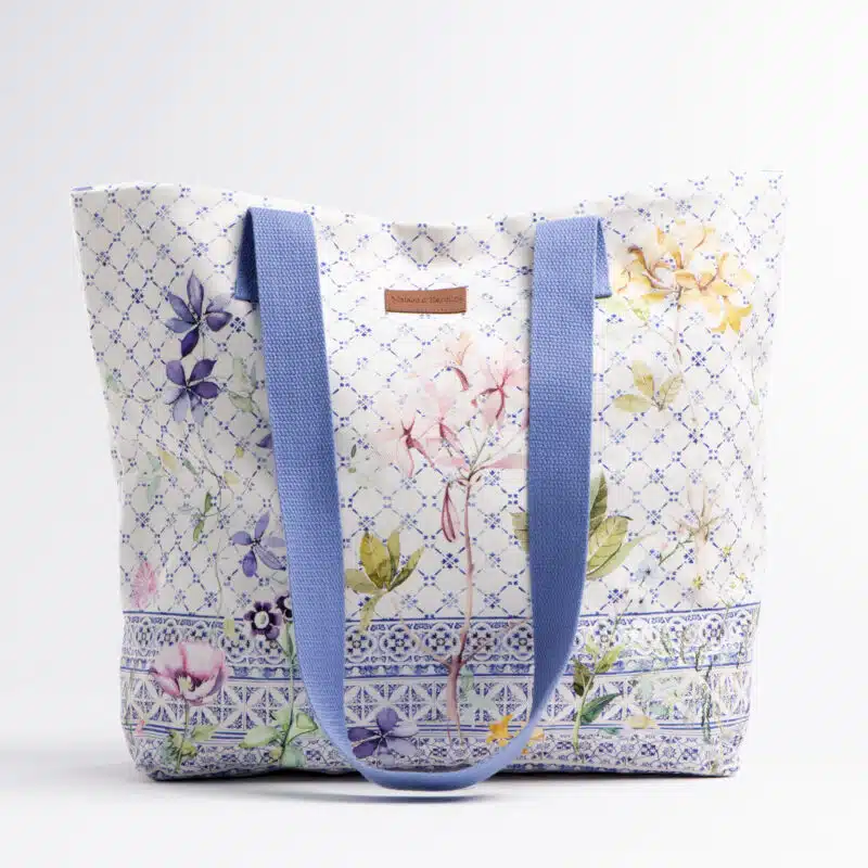 Faience Canvas Tote Bag