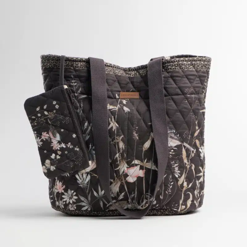 Meadow Florals Shopping Bag