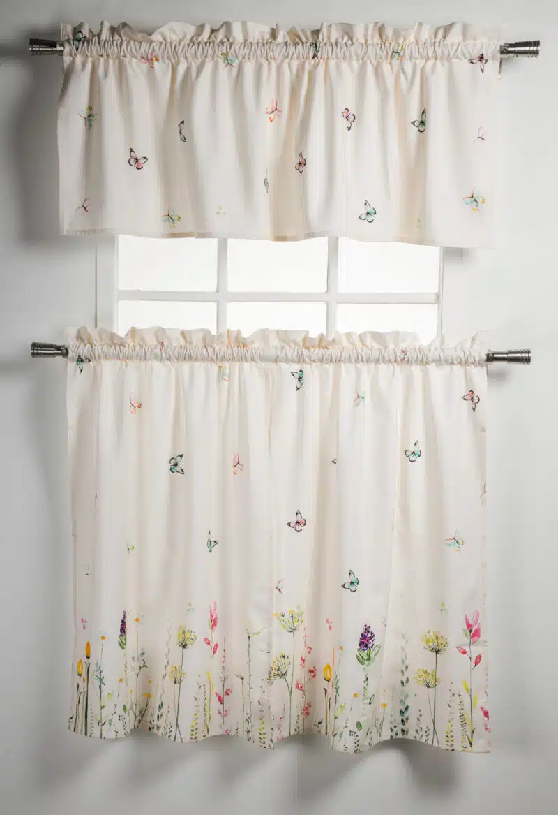 Botanical Fresh Kitchen Curtain