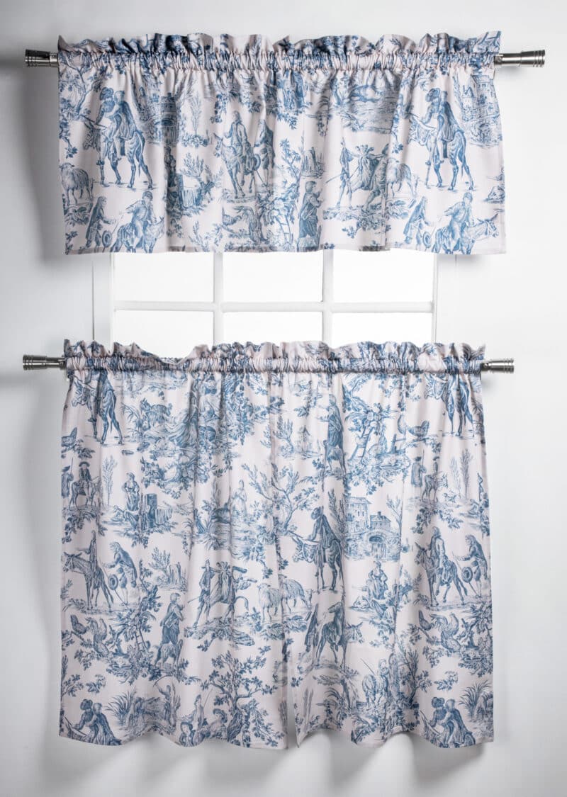 Miller - Denim Kitchen Curtain