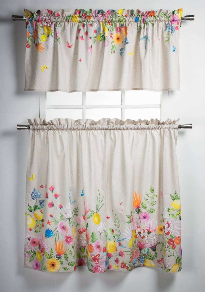 Jardin D'ete FOG Kitchen Curtain