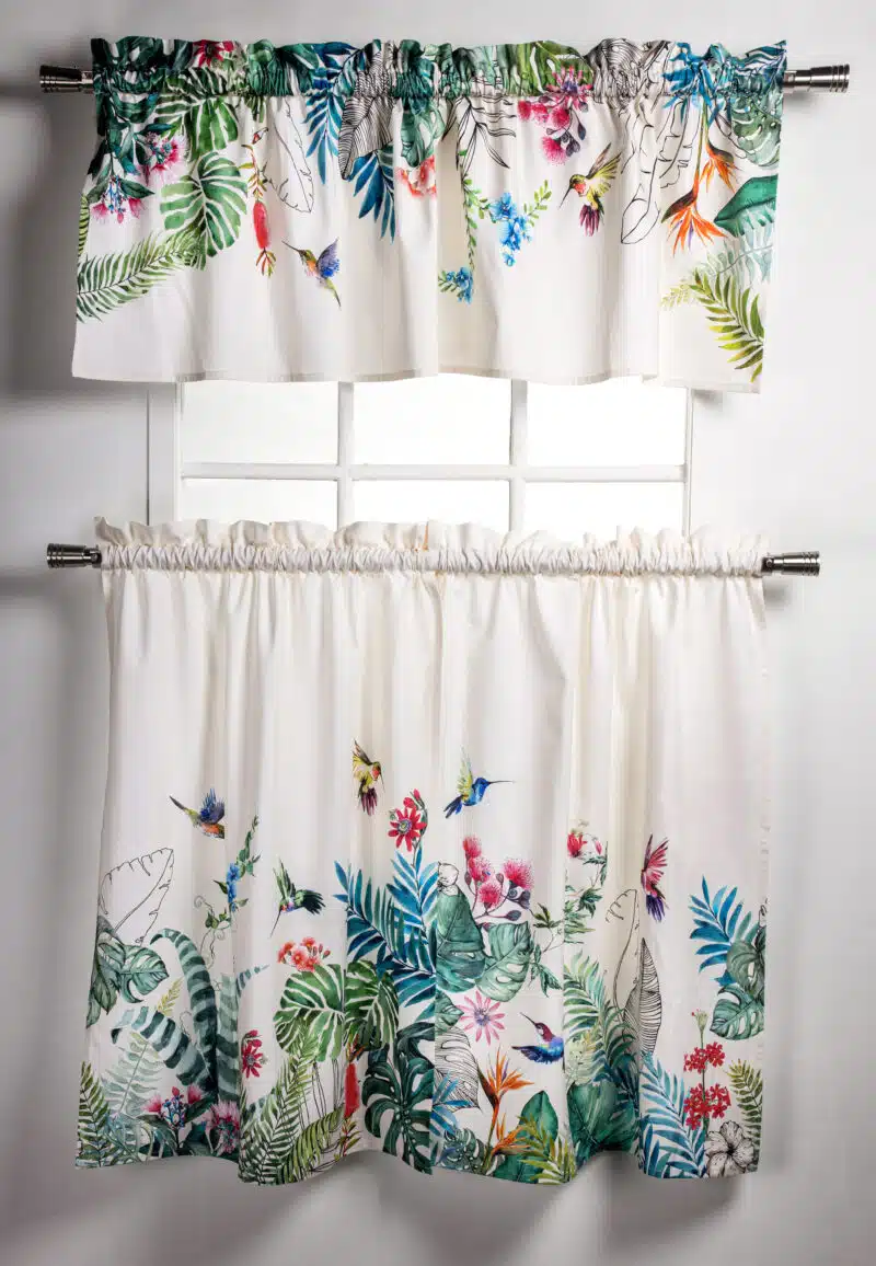 Tropiques Kitchen Curtain