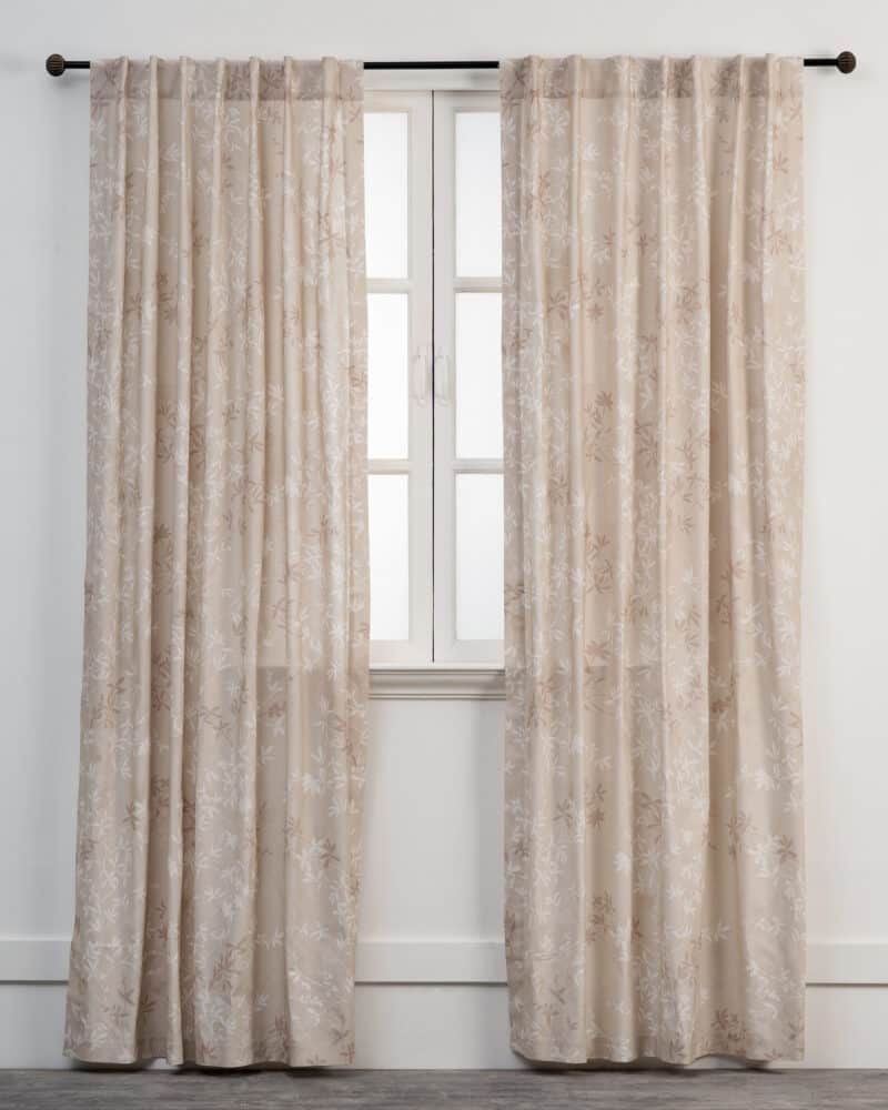 Louxor Beige Curtain