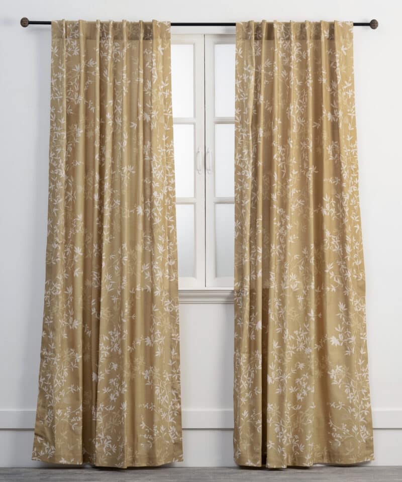 Louxor Dark Beige Curtain