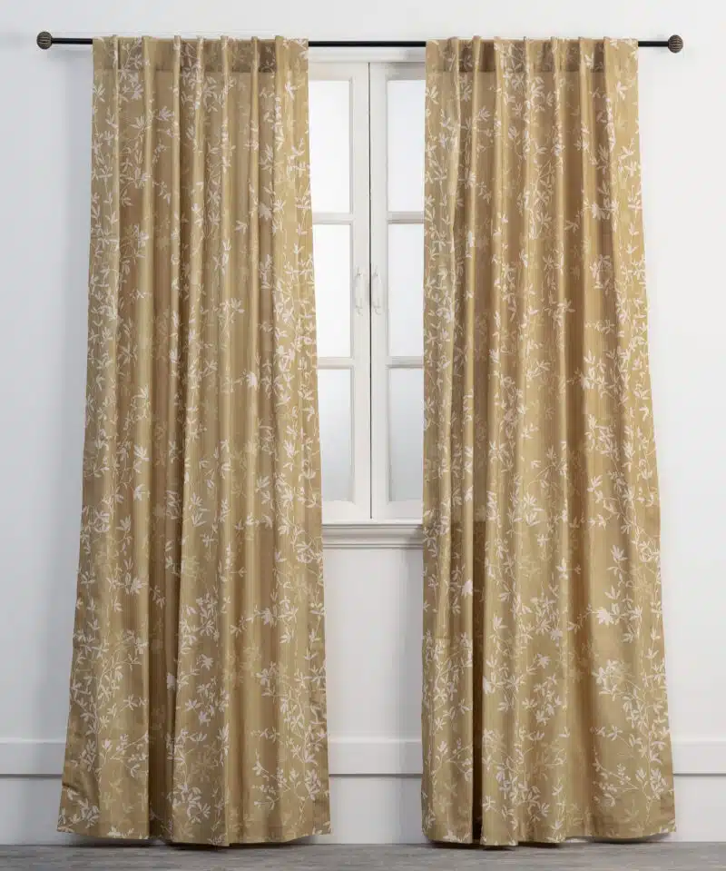 Louxor Dark Beige Curtain