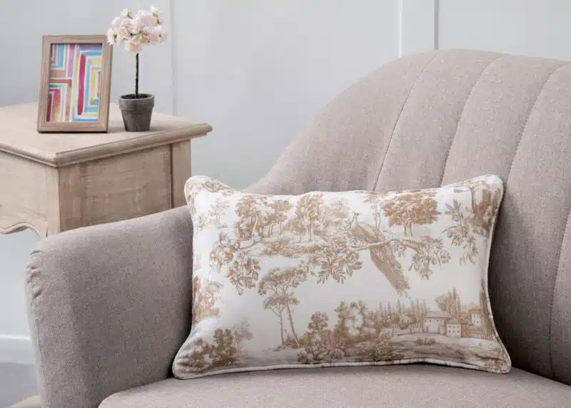 Trianon Bronze Rectangle Cushion