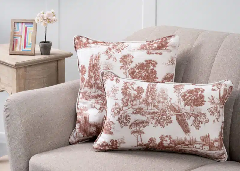 Trianon Brown Decorative Cushion Cover