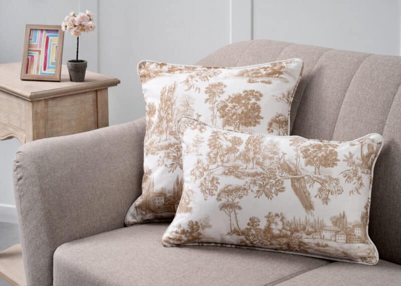 Trianon Bronze Decorative Cushion Cover