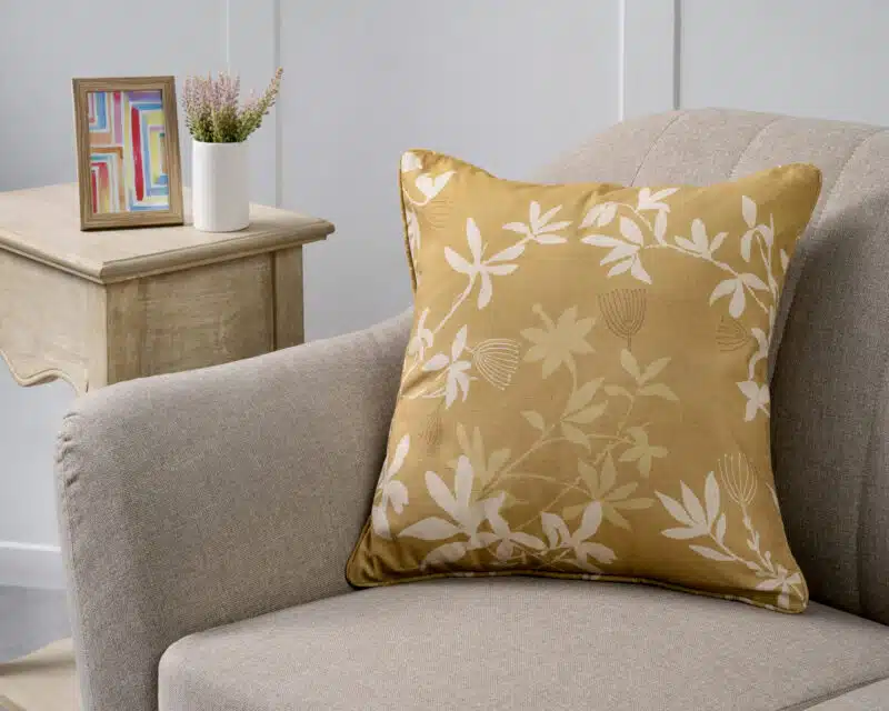 Dark Beige Square Cushion