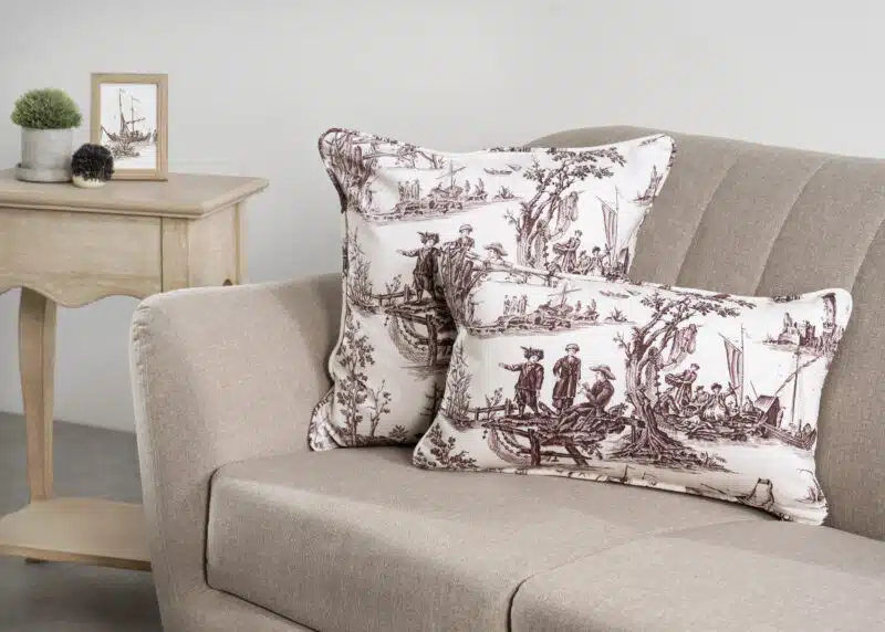 Calais - Charcoal Decorative Cushion Cover