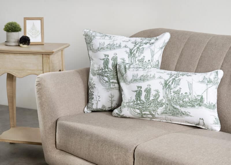 Calais -  Green Decorative Cushion Cover