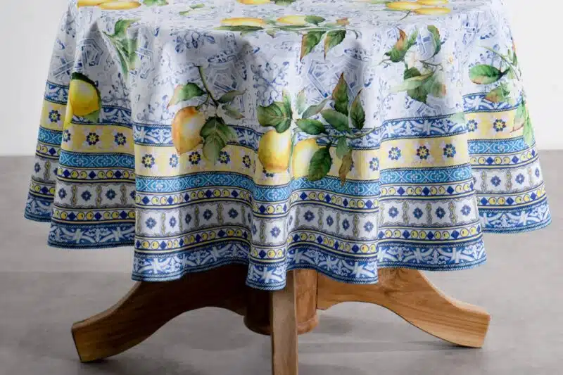Citrus Round Tablecloth