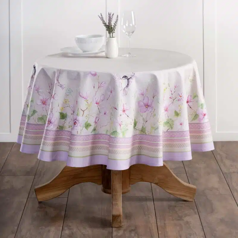 Magnolia Mornings Round Tablecloth