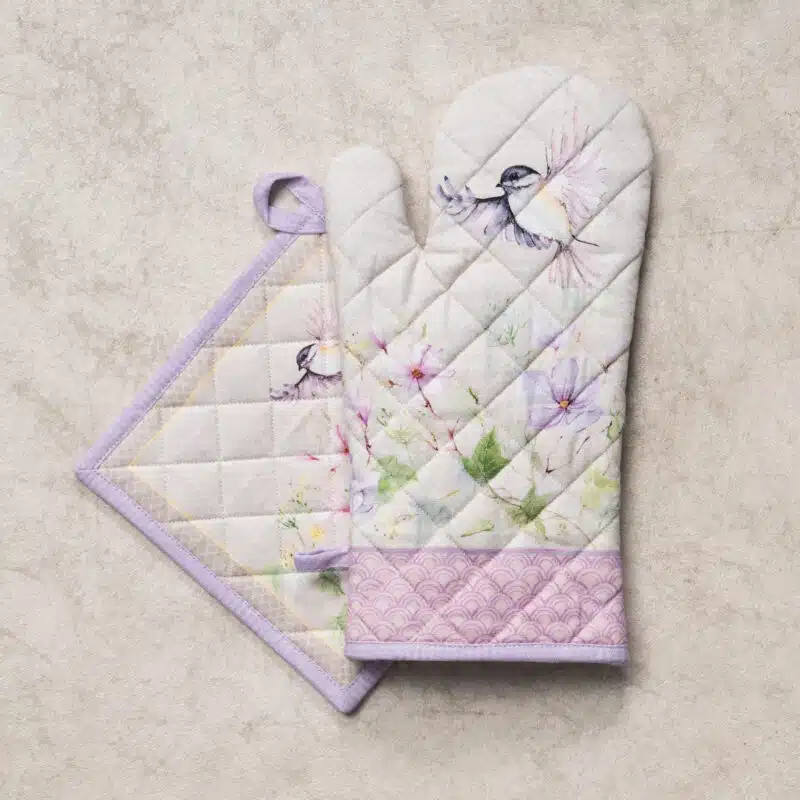 Magnolia Mornings Glove & Potholder