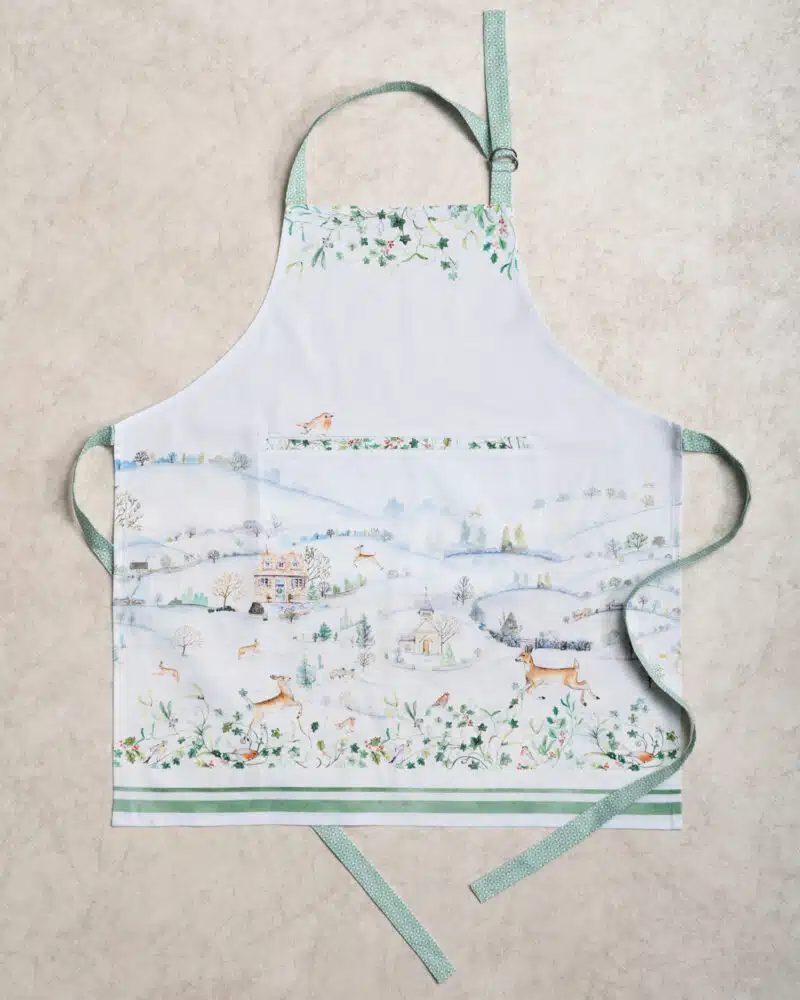 Snowy World Apron