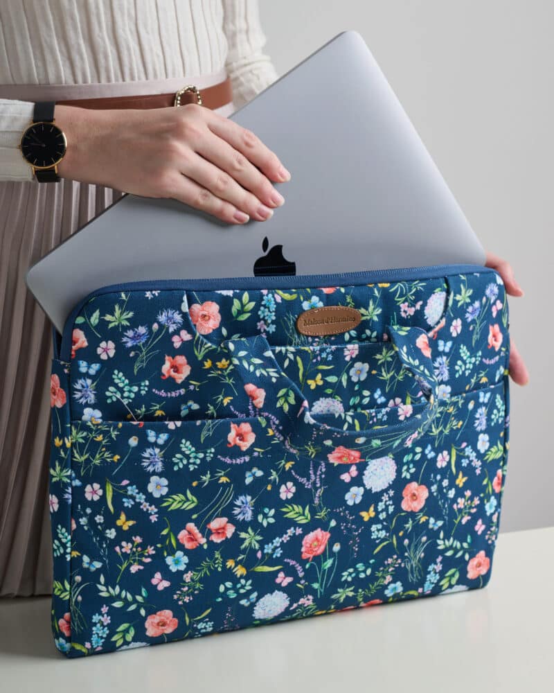 Just Floral Laptop Bag