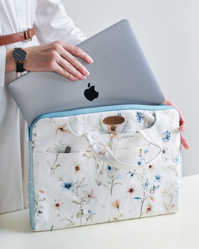 Ice Florals Laptop Bag