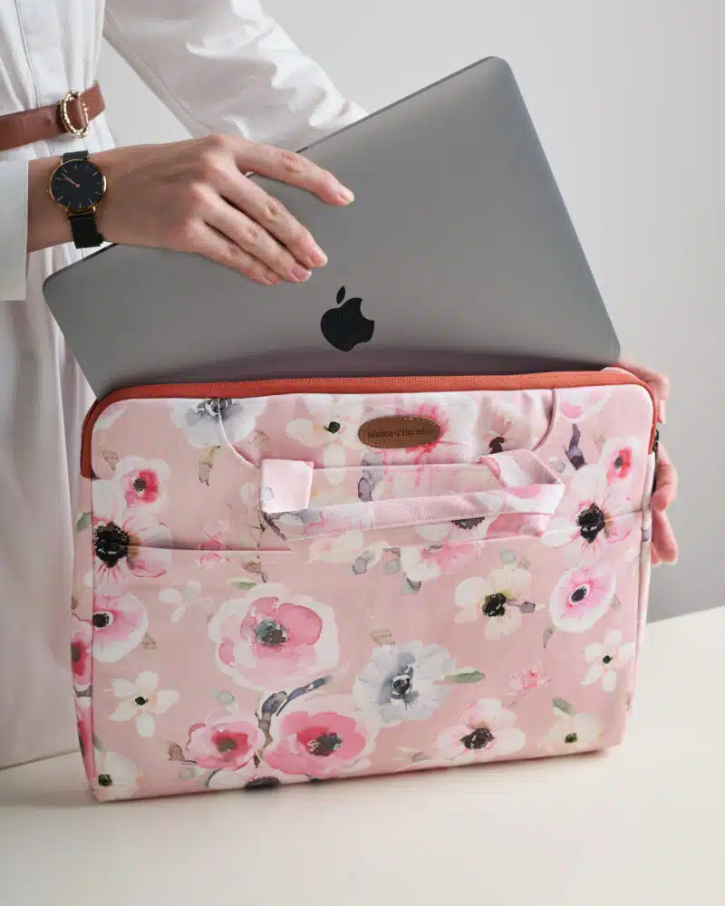 Romantic Poppy Laptop Bag