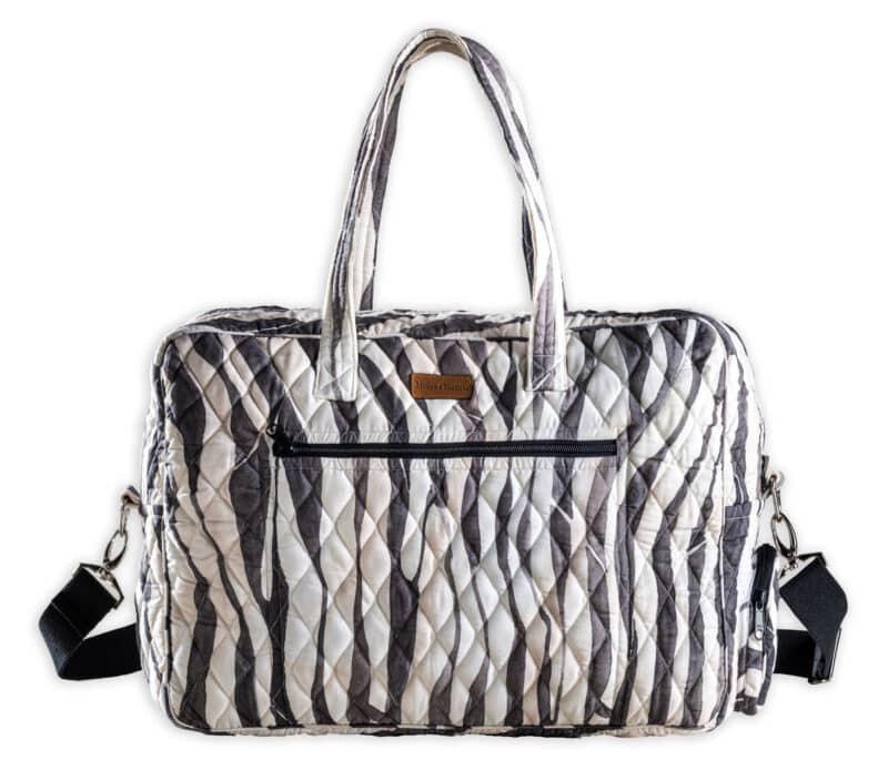 Zebra Weekend Bag