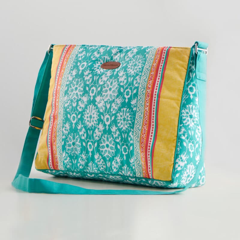 Katmandou Turquoise Hand Bag