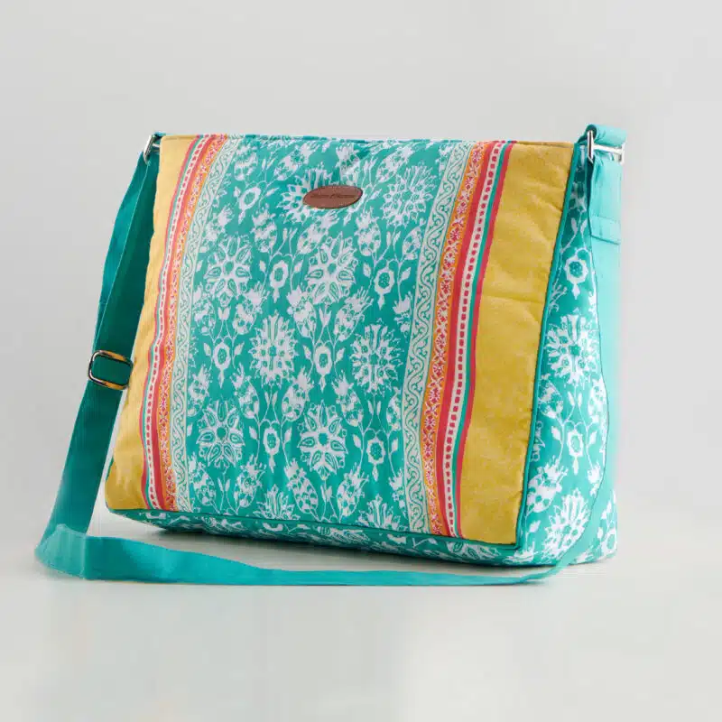 Katmandou Turquoise Hand Bag