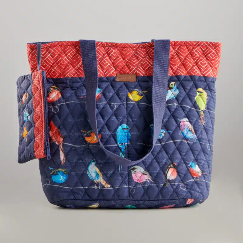 Birdies On Wire Shopping Bag