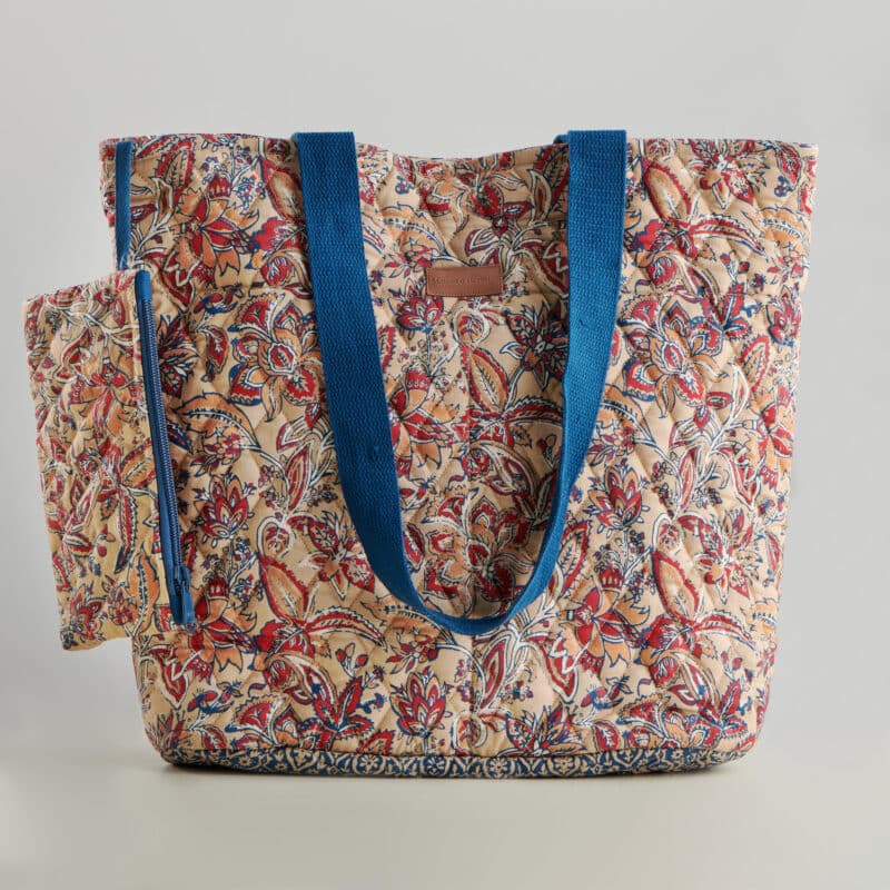 Kerala Blue Shopping Bag