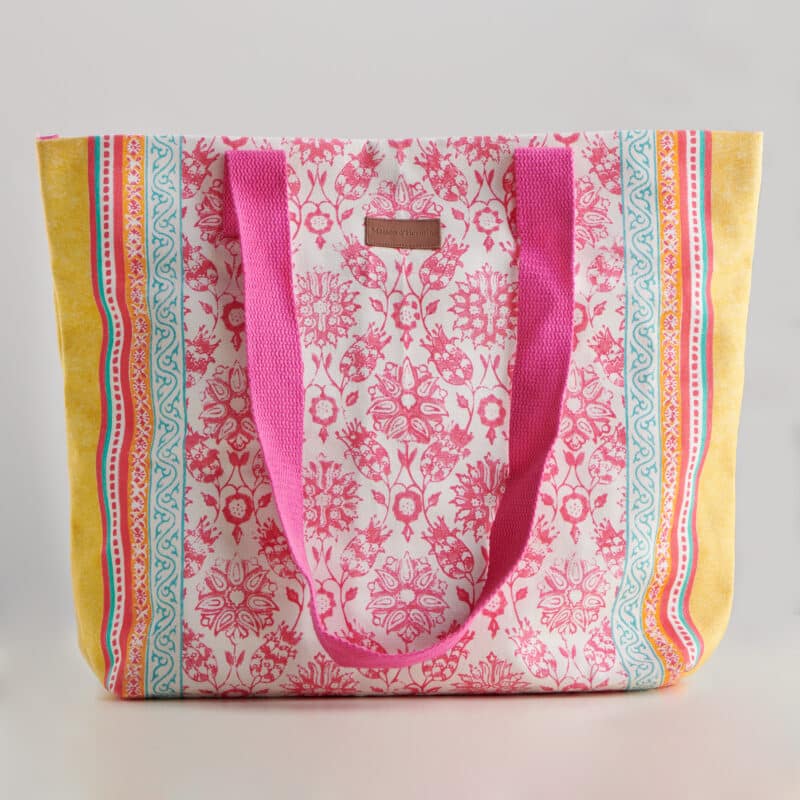 Katmandou  Fushia Canvas Tote Bag