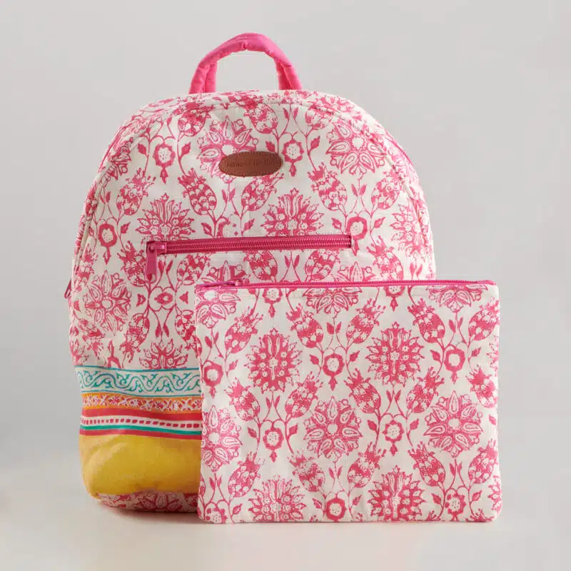 Katmandou  Fushia Backpack Bag