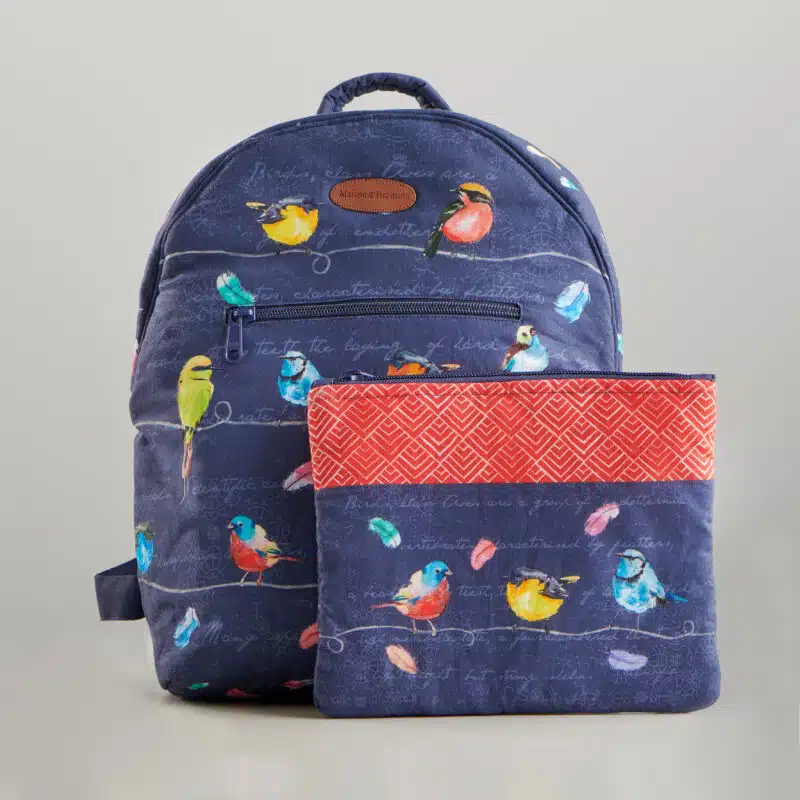 Birdies On Wire Backpack Bag
