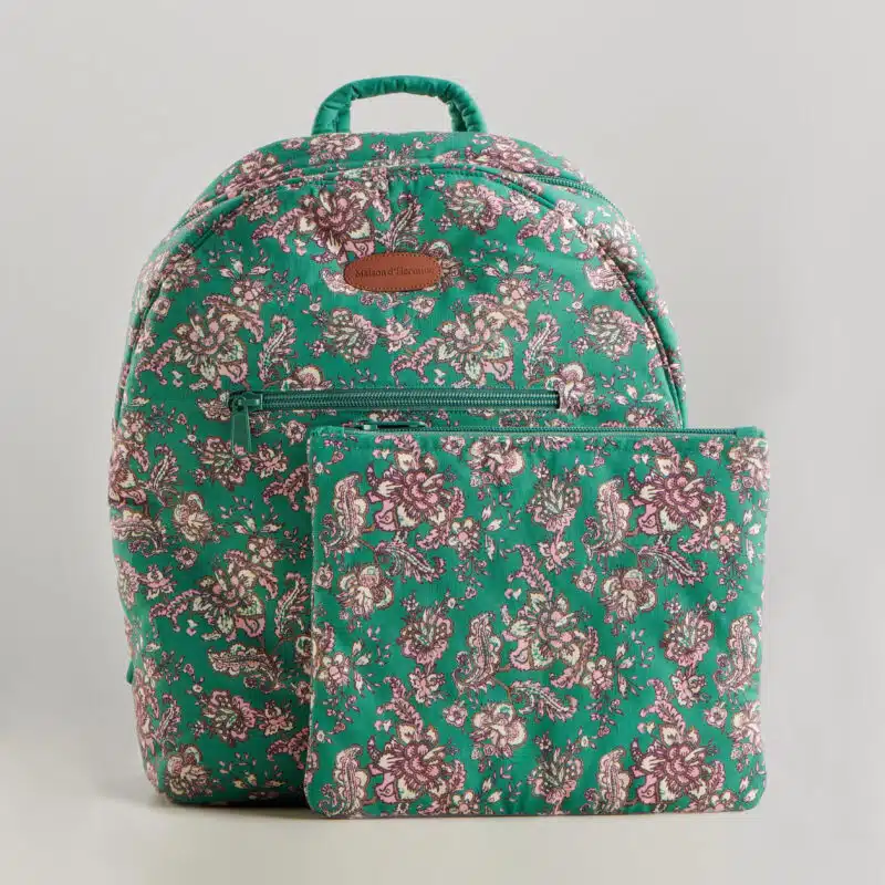 Surya Green Backpack Bag