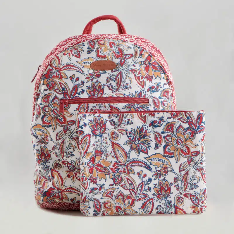 Kerala  Red Backpack Bag