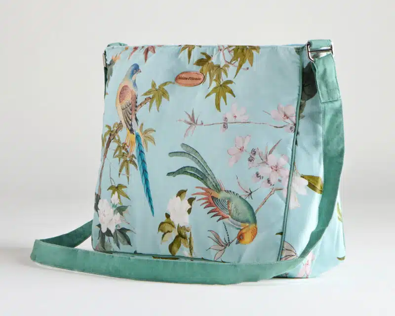 Hokuzai  Green  Hand Bag