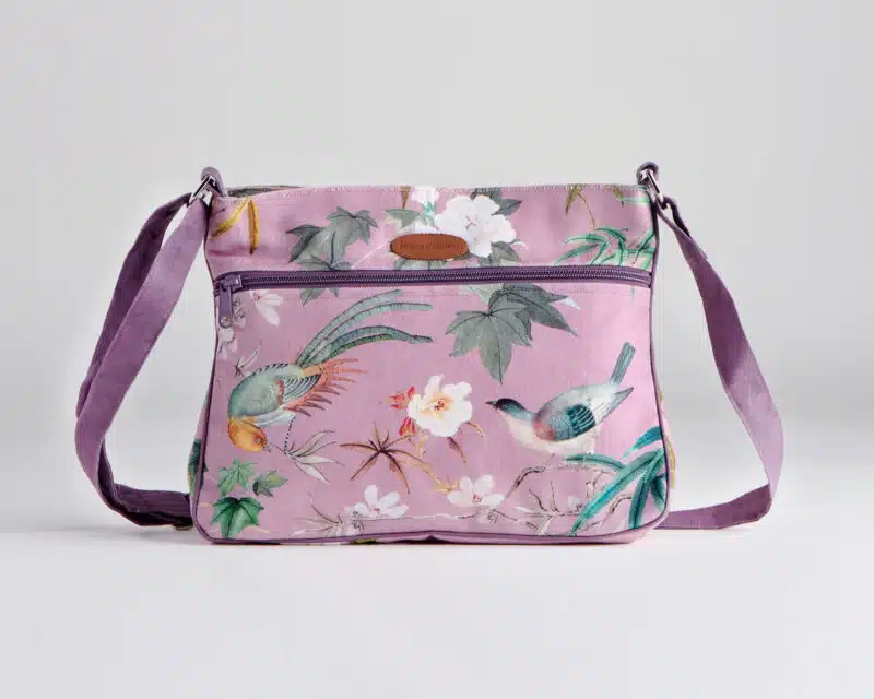 Hokuzai Violet Cross Body Bag