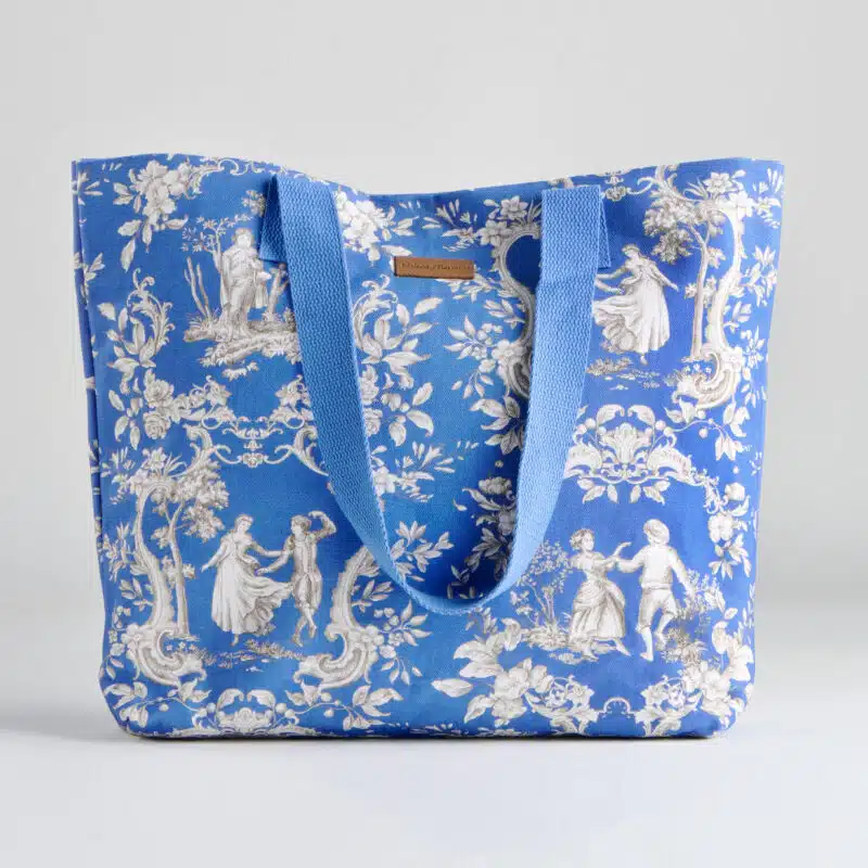 Joli Jouy Canvas Tote Bag