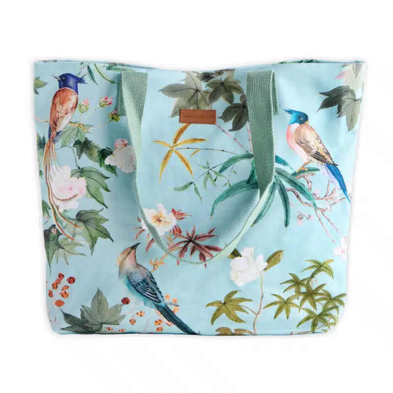 Hokuzai  Green Canvas Tote Bag