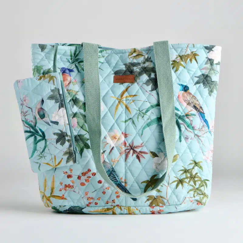 Hokuzai  Green  Shopping Bag