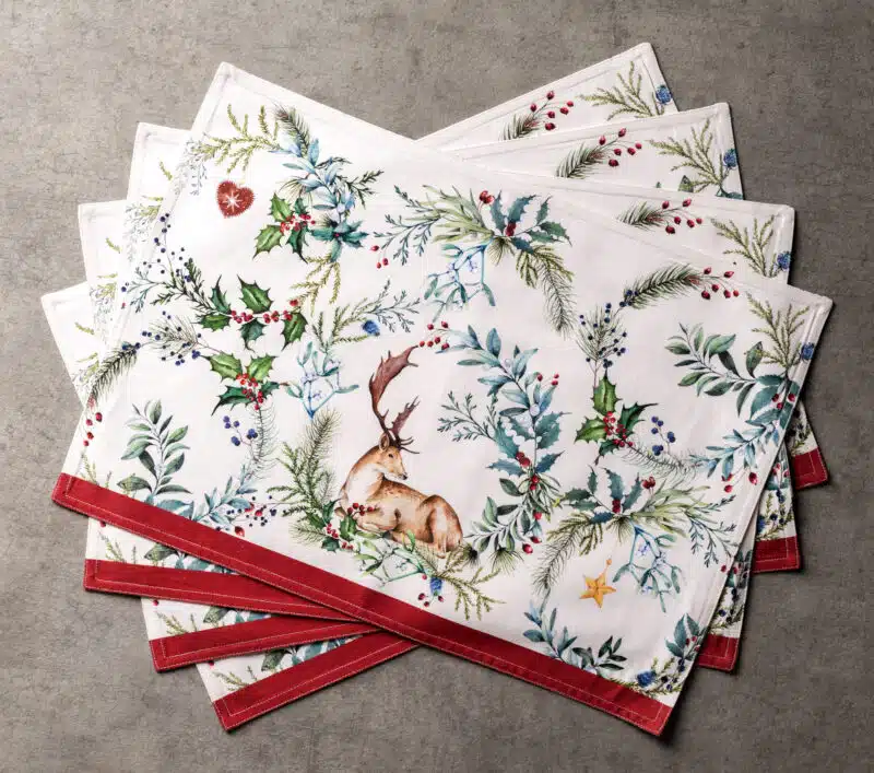 Holly Time Placemat