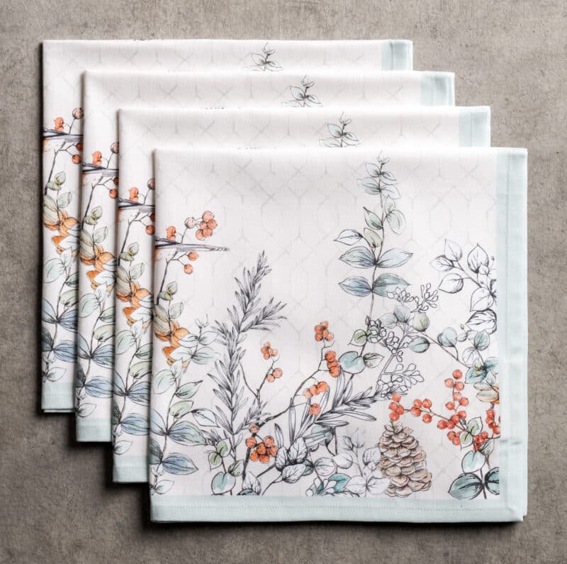 Whitish Shabby Chique Napkin